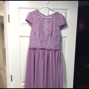 Purple princess dress